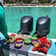 Fresh ceviche being prepared